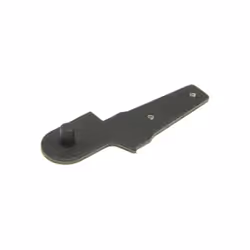 Charnière inférieure pour Réfrigérateur. Référence de la pièce : 2072317031, MARQUE : DOMETIC. Couleur de la pièce : Gris.
