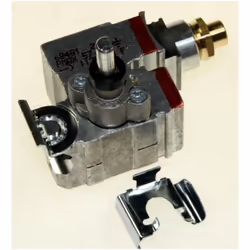 Robinet à gaz semi rapide pour Cuisinière. Référence de la pièce : 481236058387, Marque : WHIRLPOOL.