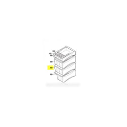 Tiroir intermédiaire pour Réfrigérateur LG AJP72975201