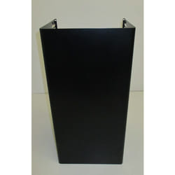 Cheminée supérieure noire pour Hotte brandt 74X7831