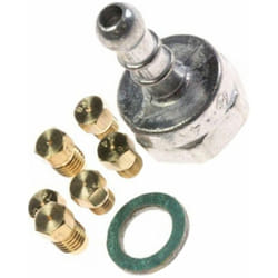 Jeu d'Injecteurs, gicleurs gaz butane/propane d'origine (C00299209) Four, cuisinière INDESIT