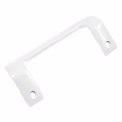 Poignée de porte blanche pour Réfrigérateur. Référence de la pièce : AS0042041, Marque : BRANDT.