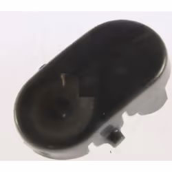 Clips titanium de tube télescopique pour Aspirateur DYSON 90764107. Couleur de la pièce : titane (Gris).