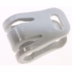 Fixation pour Réfrigérateur DOMETIC 2412082006. Dimensions : 28 x 13 x 25 mm.