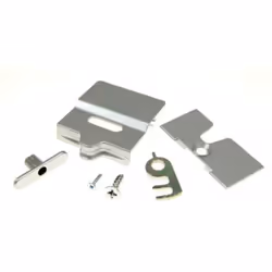 Fermeture de porte pour Réfrigérateur. Référence de la pièce : 2412757854, MARQUE : DOMETIC. Couleur de la pièce : Gris.