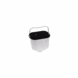 Cuve complète pour Machine à pain. Référence de la pièce : SS-986062, Marque : MOULINEX. Couleur de la pièce : Gris.