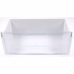 Tiroir inférieur pour Réfrigérateur LIEBHERR 9791074. Couleur de la pièce : Blanche et Transparente.