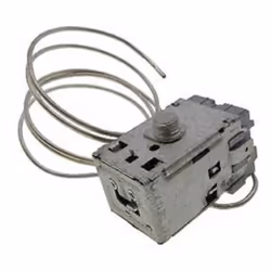 Thermostat de sécurité pour Cave à vin. Référence de la pièce : 46X4987, Marque : BRANDT. Couleur de la pièce : Gris.