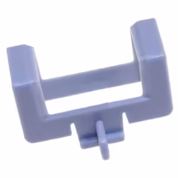 Support robinet d'arrêt pour Réfrigérateur DOMETIC 2413271012. Couleur de la pièce : Blanche, Dimensions : 47 x 28 x 33 mm.