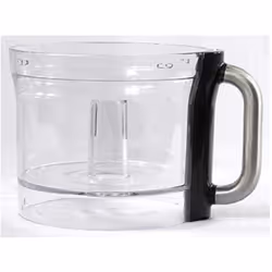 Bol mélangeur + poignée pour Robot multifonction KENWOOD KW712579. Couleur de la pièce : Transparent, Diamètre extérieur: 212 ...