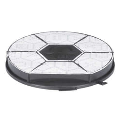 Whirlpool - Filtre à charbon anti-odeurs type 28 (ø240mm h32mm) pour Hotte 484000008576