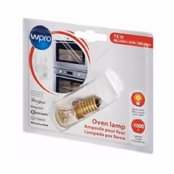 Lampe poirette pour Four. Référence de la pièce : 484000008843, Marque : W-PRO.