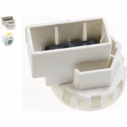 Micro intérrupteur sécurité pour Lave-vaisselle Candy 41901973. Dimensions : 53 x 41 x 46 mm.