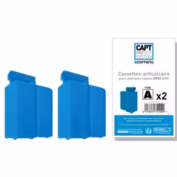 Cassettes 2 anti calcaire pour centrale vapeur Domena