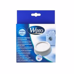 Pieds anti vibrations pour Lave-linge. Référence de la pièce : 484000008531, Marque : W-PRO. Caractéristiques de la pièce = C ...