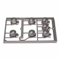 Plaquette de boutons pour Micro-ondes. Référence de la pièce : 50290411003, Marque : ARTHUR MARTIN ELECTROLUX FAURE. Couleur  ...