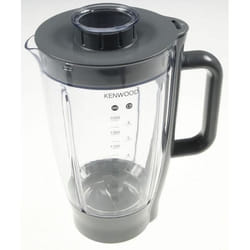 Bol Blender Acrylique - KENWOOD - 1.5 L - Gris - Accessoire Original Robot Multifonctions
