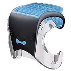 Sabot noir pour Tondeuse. Reference de la piece : 81297883, Marque : BRAUN. Caracteristiques de la piece = Couleur : Bleu/Lar ...
