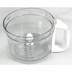 Bol poignée blanche pour Robot. Référence de la pièce : KW714284, Marque : KENWOOD.