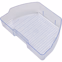 Bac à légumes transparent pour Réfrigérateur DOMETIC 2413367000. Couleur de la pièce : Transparente.