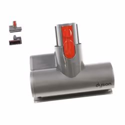 Turbo brosse hh11 pour Aspirateur DYSON 967479-04. Couleur de la pièce : Gris et Rouge.