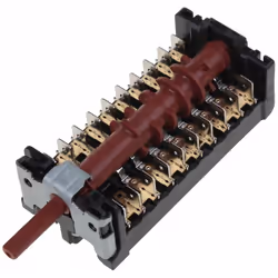 Commutateur compatible pour Four, cuisinière VALBERG, TELEFUNKEN, CONTINENTAL EDISON 32009169, 4200000.051 Appareils compatib ...