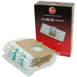 Lot de 4 Sacs pour Aspirateur Hoover 35600852