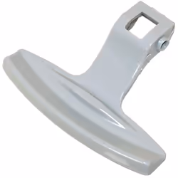 Poignée pour Lave-Linge. Référence de la pièce : 0020202095, Marque : HAIER. Couleur de la pièce : Blanc.