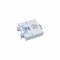 Fermeture et éclairage de porte gauche pour Réfrigérateur DOMETIC 2890371020. Dimensions : 80 x 28 x 78 mm.