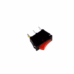 Interrupteur rouge pour Réfrigérateur DOMETIC 2926273505. Couleur de la pièce : Rouge, Dimensions : 14 x 37 x 34 mm.