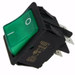Interrupteur vert 230V d'origine pour Réfrigérateur, congélateur DOMETIC 2926274107, 292627410 Appareils compatibles : [RÉFRI ...