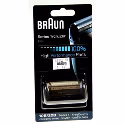 Grille de rasage 10B pour Tondeuse. Reference de la piece : 81392188, Marque : BRAUN.
