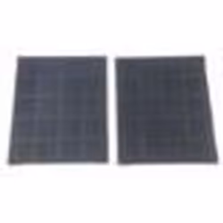Lot de 2 filtres charbon 235x190mm AFFCAF16 AIRFORCE - DE DIETRICH AIRFORCE ELECTROLUX