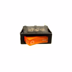 Interrupteur 3 cosses orange pour Réfrigérateur DOMETIC 292627520. Couleur de la pièce : Orange, Dimensions : 14 x 38 x 33 mm ...
