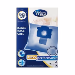 Sacs aspirateur 4 sacs + 1fm compatible silence force pour Aspirateur. Référence de la pièce : 481281719426, Marque : WHIRLPO ...