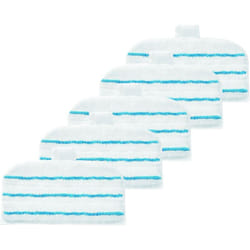 Güde - lot de 5 lingettes patins pour nettoyeur steam mop black + decker