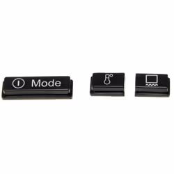 Kit manette gris/noir pour Réfrigérateur. Référence de la pièce : 241235063, MARQUE : DOMETIC. Couleur de la pièce : Noir.