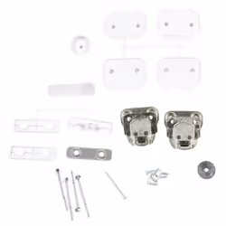 Kit charnière fermeture volet pour Lave-linge. Référence de la pièce : 43013964, Marque : CANDY. Caractéristiques de la pièce ...