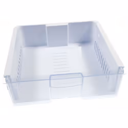 Bac à légumes pour Réfrigérateur DOMETIC 289049240. Couleur de la pièce : Blanc et Transparent.