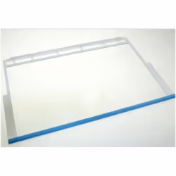 Etagère complète en verre pour Réfrigérateur BOSCH 00743196. Dimensions : 473 x 295 x 20 mm.