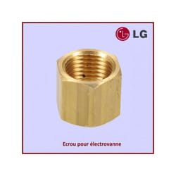 Ecrou raccord tuyau filtre d'origine (6631JA3003D, DA74-00070B) Réfrigérateur, congélateur LG samsung