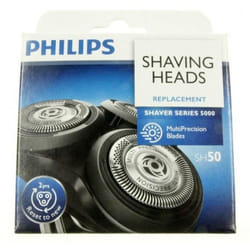 Tête de rasage - PHILIPS - 5000 Series - Compatible avec plusieurs modèles - Lavable - Noir