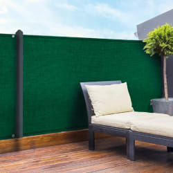 Brise vue 1,2 x 10 M vert - 90 gr/m²