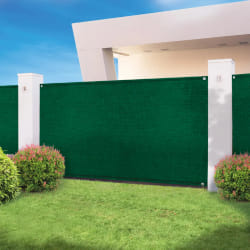 Brise vue haute densité 1,8 x 10 M vert - 300 gr/m²