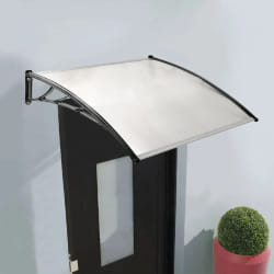 MARKET Auvent 80 x 120 Polycarbonate