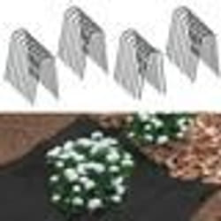 IDMARKET Lot de 30 agrafes pour toile de paillage 10 CM