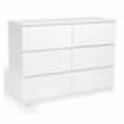 IDMARKET Commode 6 tiroirs TOMI 110 cm bois blanc