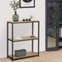 IDMARKET Console 3 niveaux DETROIT design industriel