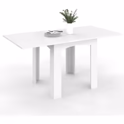 Description générale Subjuguez votre entourage avec la table pliante/extensible DONA ! Compacte et carrée une fois pliée, ell ...