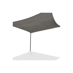 Idmarket - Voile d'ombrage carré 4x4 m gris